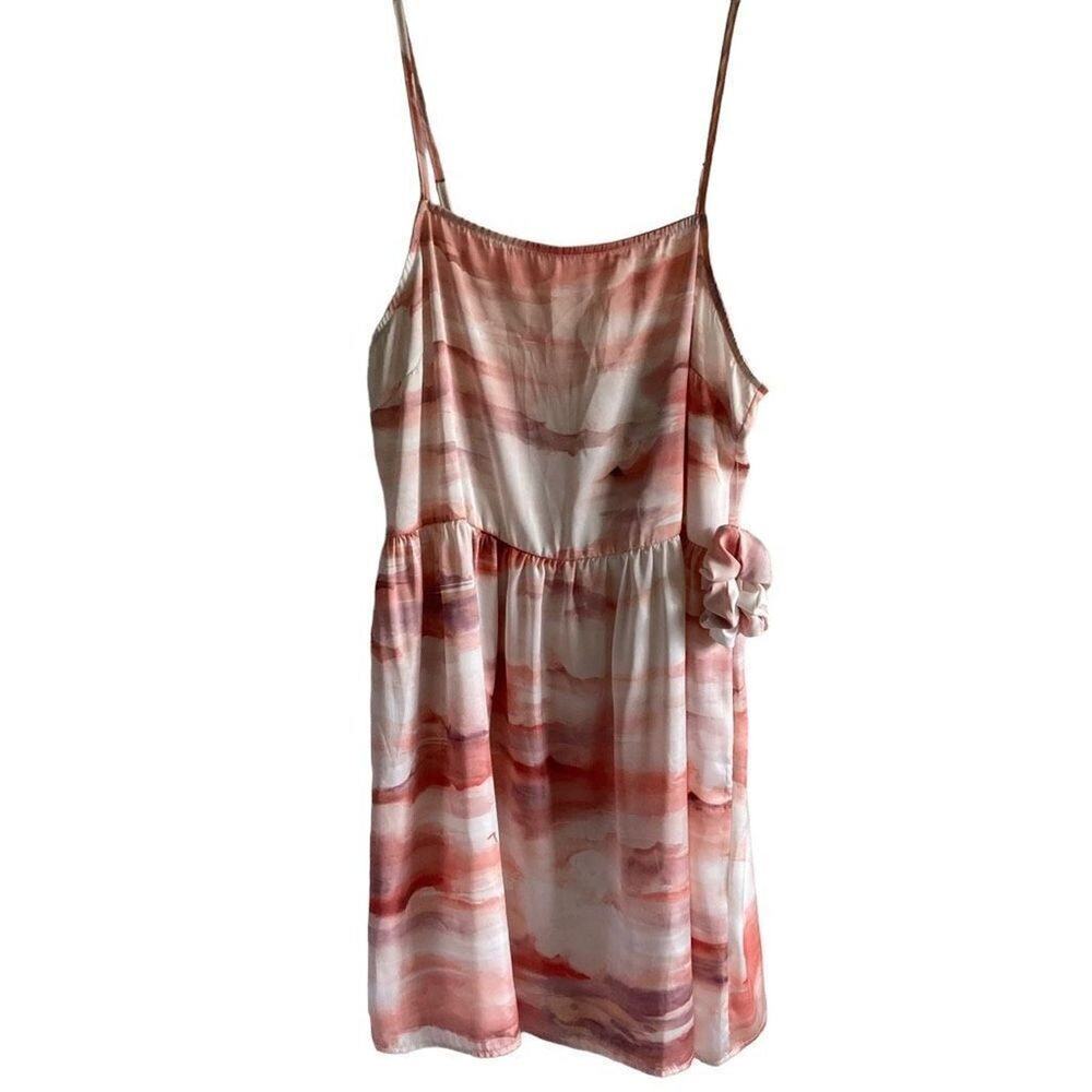 medium dress knew with matching scrunchy